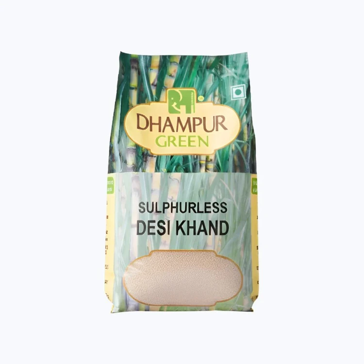 Dhampur Green Sulphurless Desi Khand (Khand Sakkare)