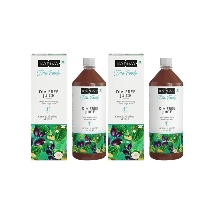 Kapiva Dia Free Herbal Juice - Pack of 2