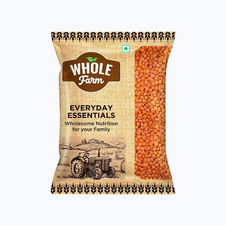 Whole Farm Premium Masoor Dal (1 kg) (Masoor Bele)