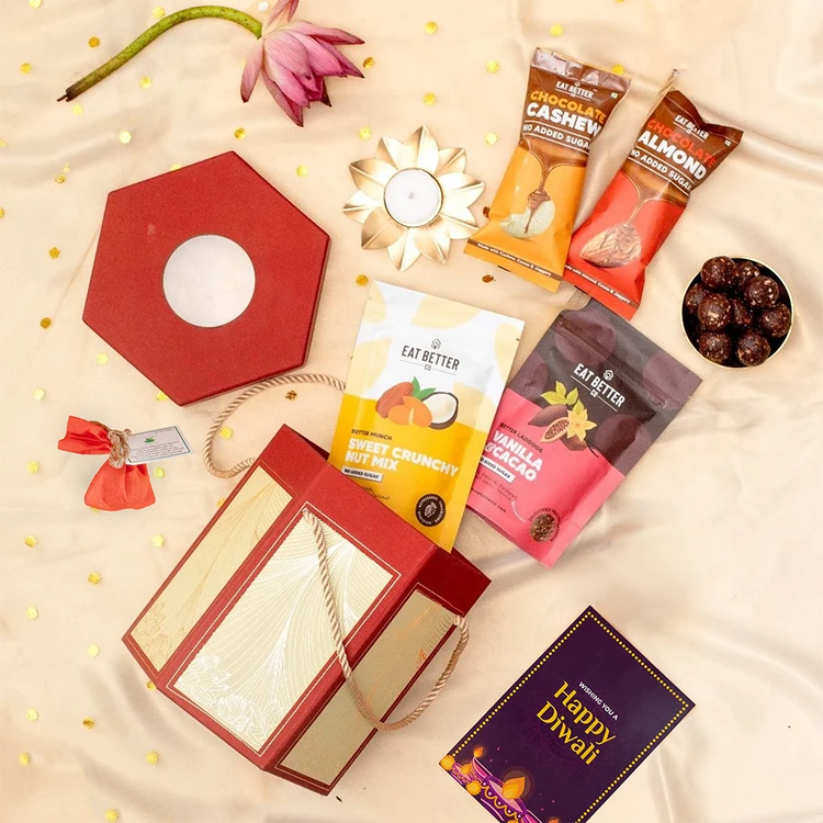 Eat Better Co - Diwali Pack Lantern Gift Hamper