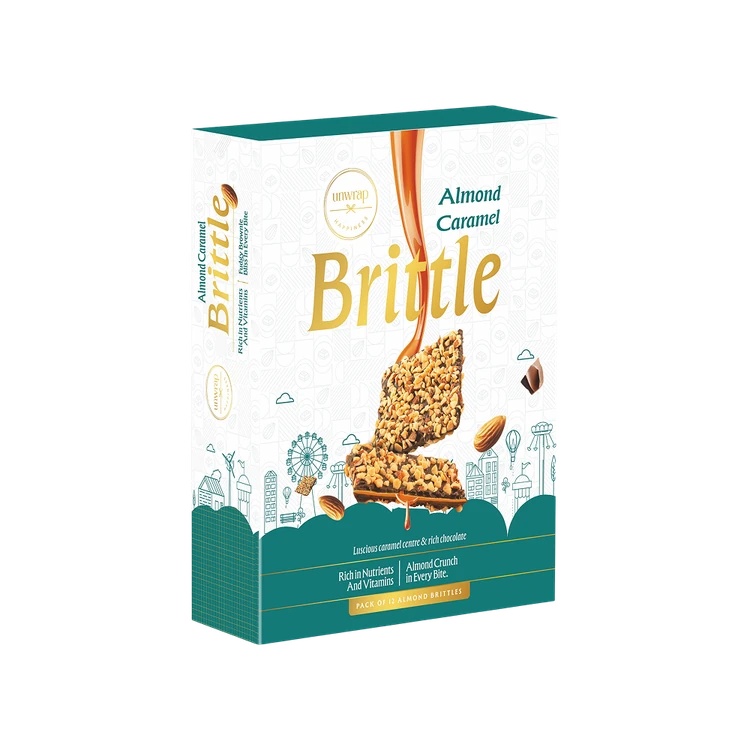 Unwrap Happiness Almond Brittle Chocolate Pack