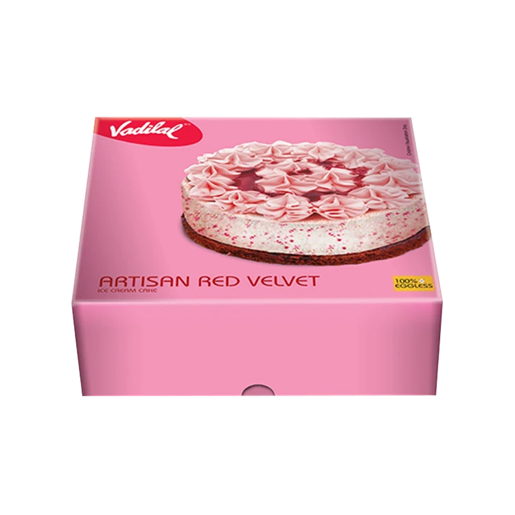 Vadilal Artisan Red Velvet Ice Cream Cake