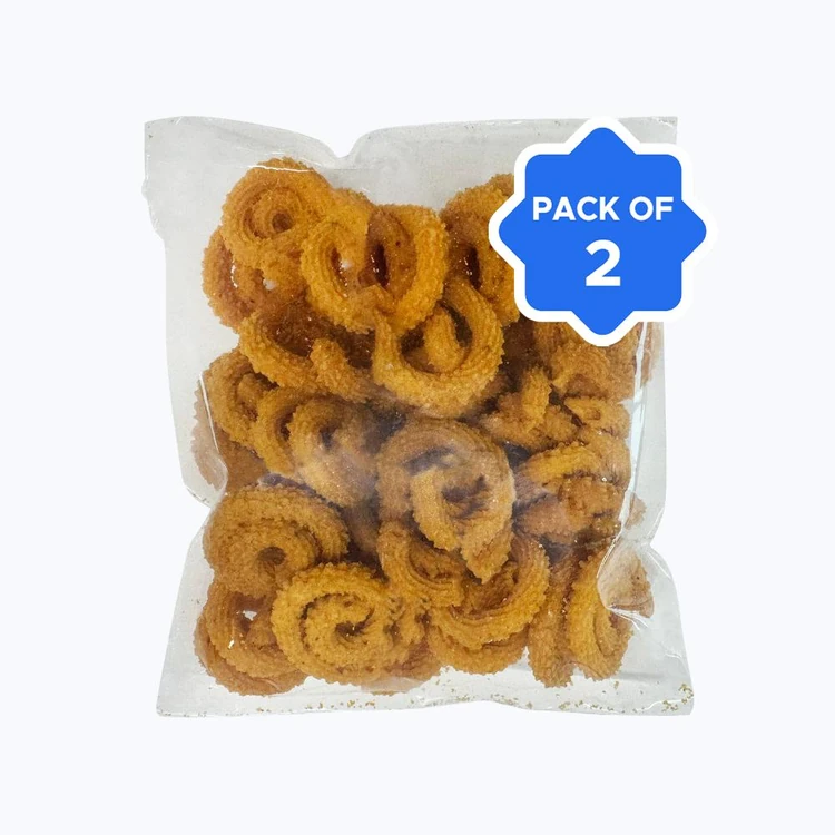 Veerabhadra Andhra Murukku Namkeen - Pack of 2