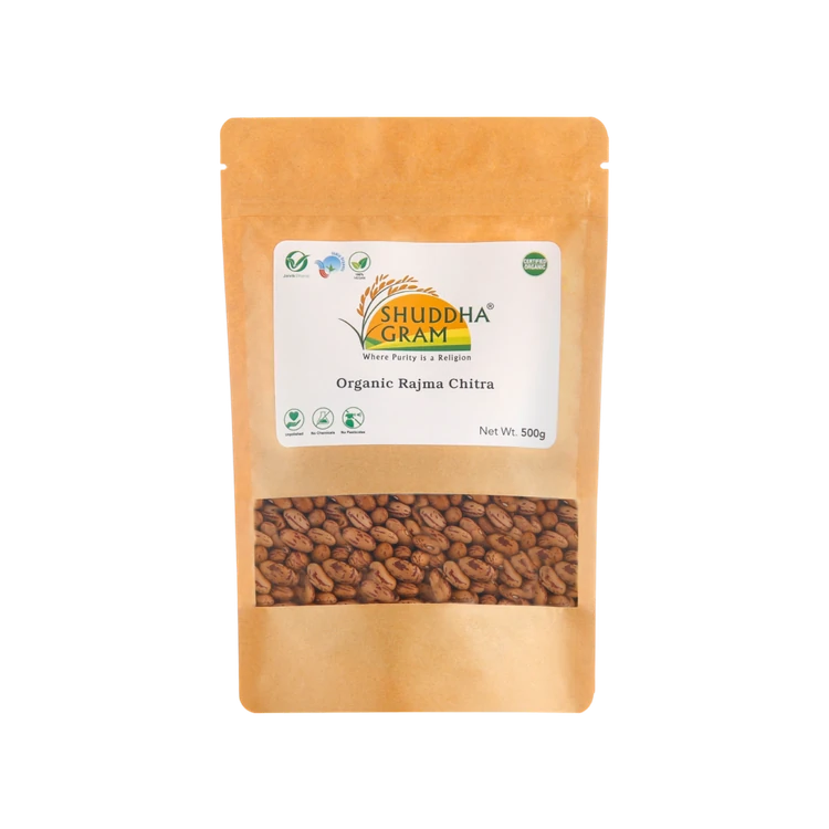 Shuddha Gram Organic Rajma Chitra