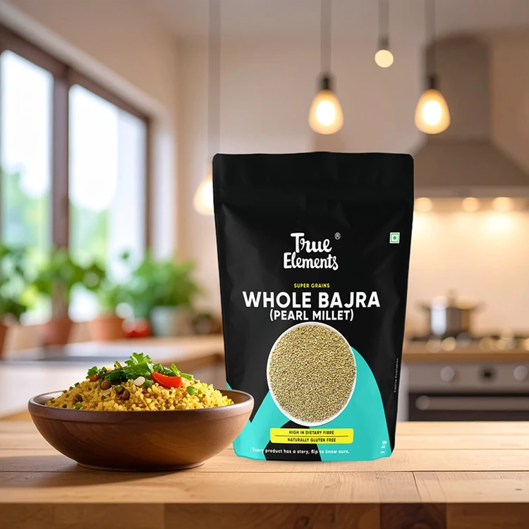 True Elements Whole Bajra/Pearl Millets (Bajra)