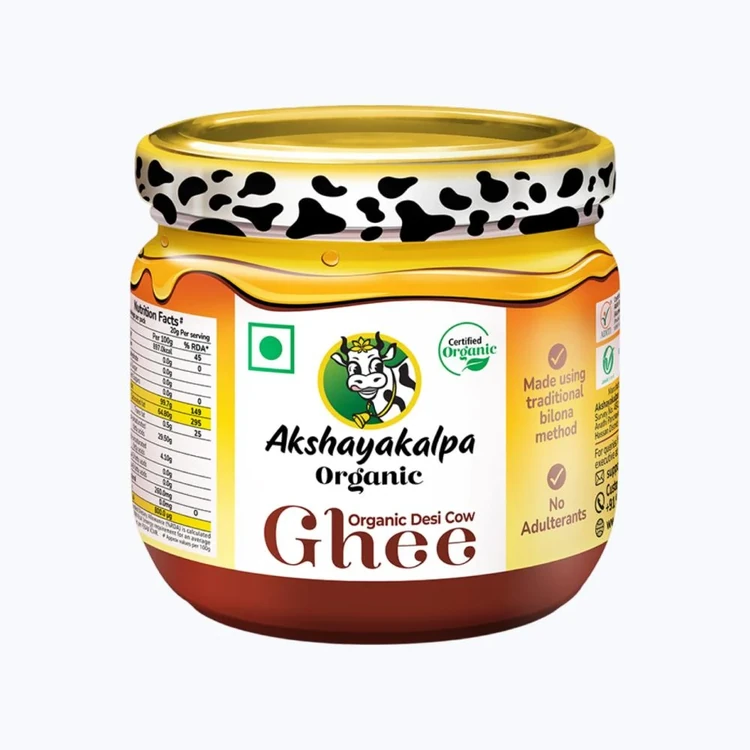 Akshayakalpa Organic Desi Organic Cow Ghee