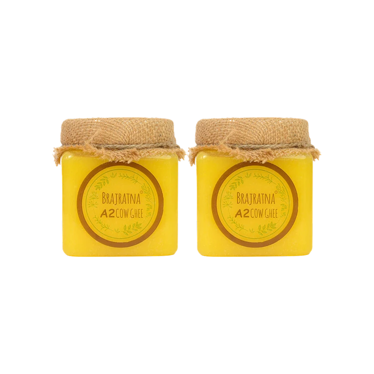 BrajRatna A2 Ghee (Cow) - Pack of 2 (A2 Tuppa)