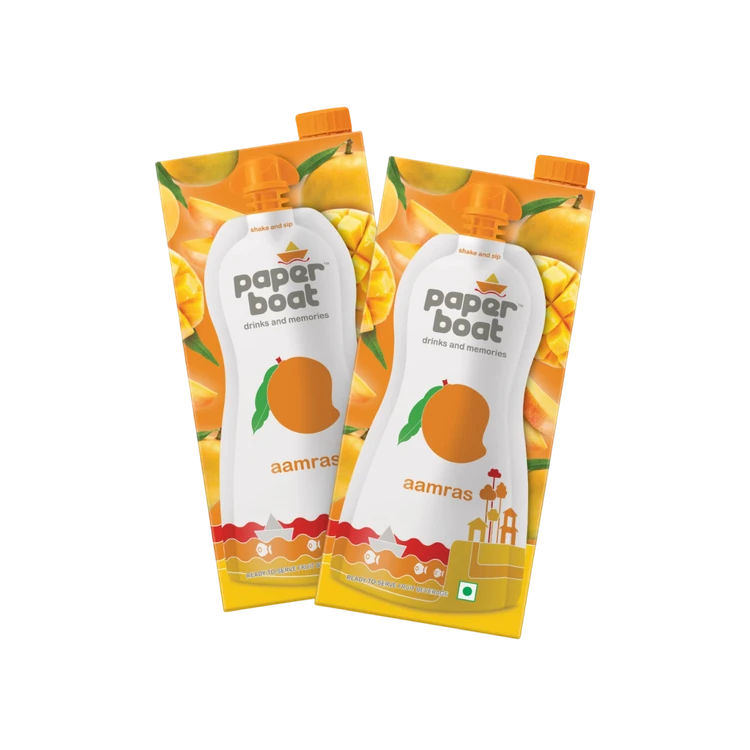 paper boat Aamras/ Mango Drink - Pack of 2