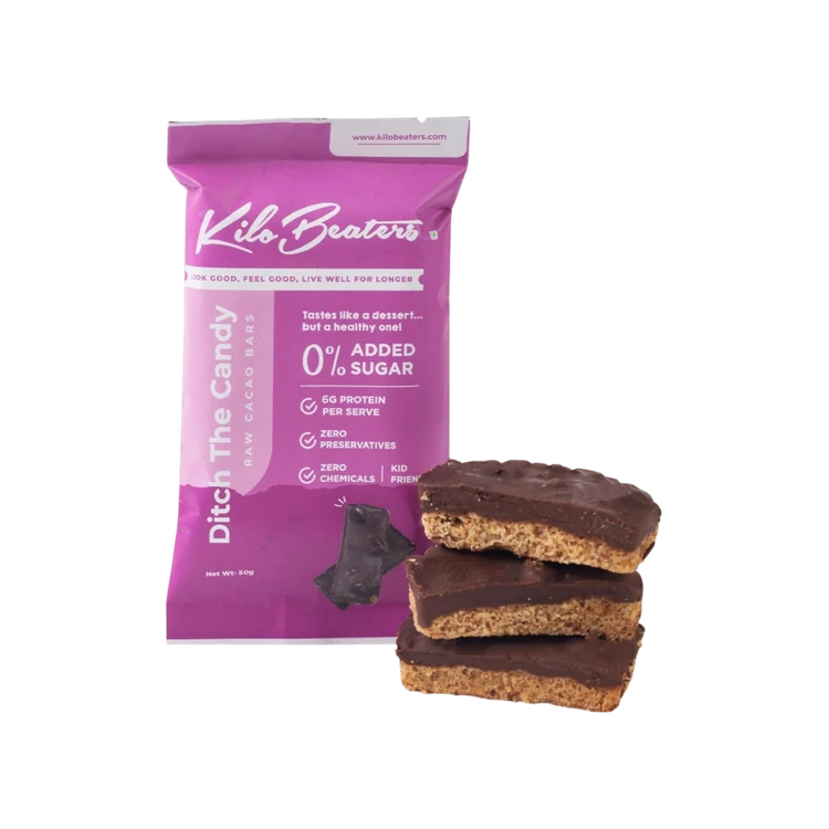 Kilobeaters Ditch The Candy Chocolate Bar (pack of 3)