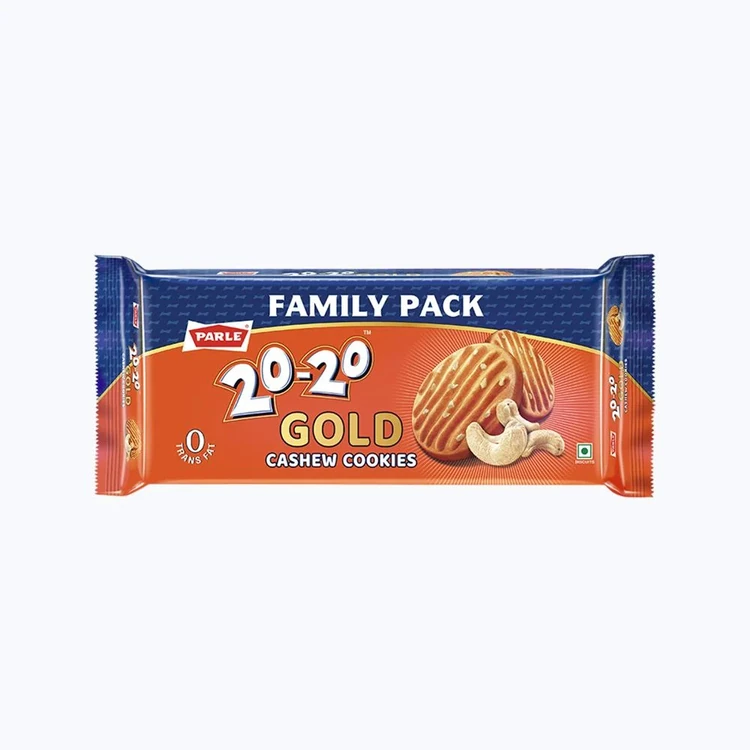 Parle 20-20 Gold Cashew Cookies