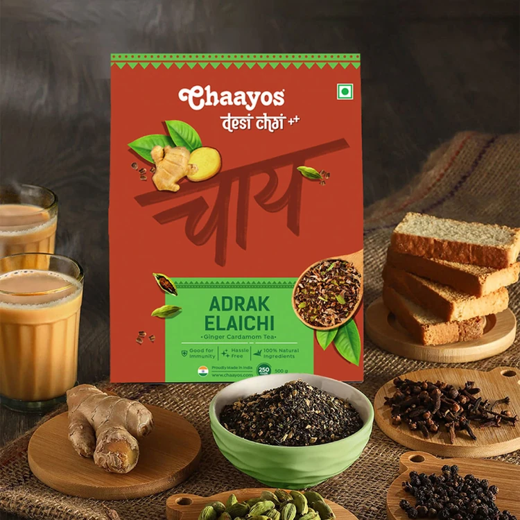 Chaayos Adrak Elaichi Tea