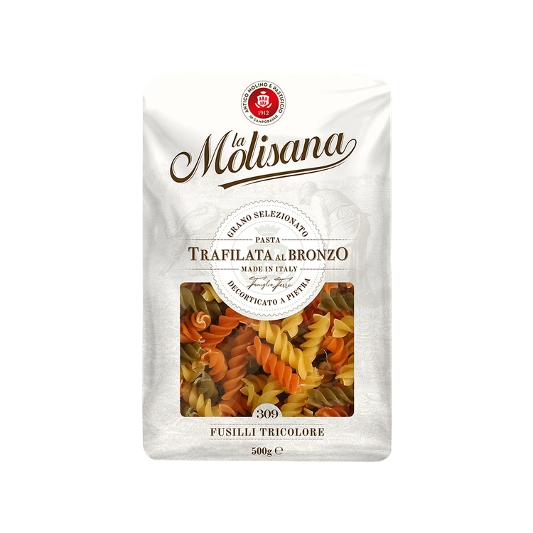 La Molisana Fusilli Tricolor Pasta N 309