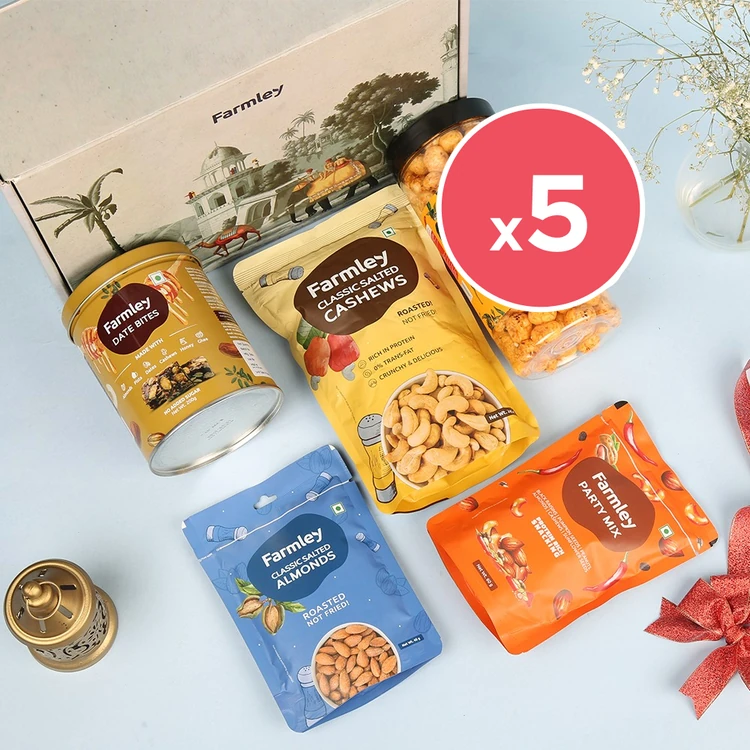 Farmley Euphoria Mix Gift Box - Pack of 5