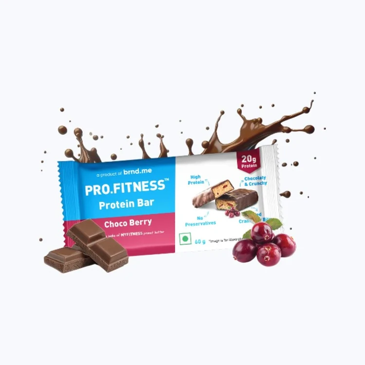 PRO.FITNESS 20g Protein Bar (Choco Berry)