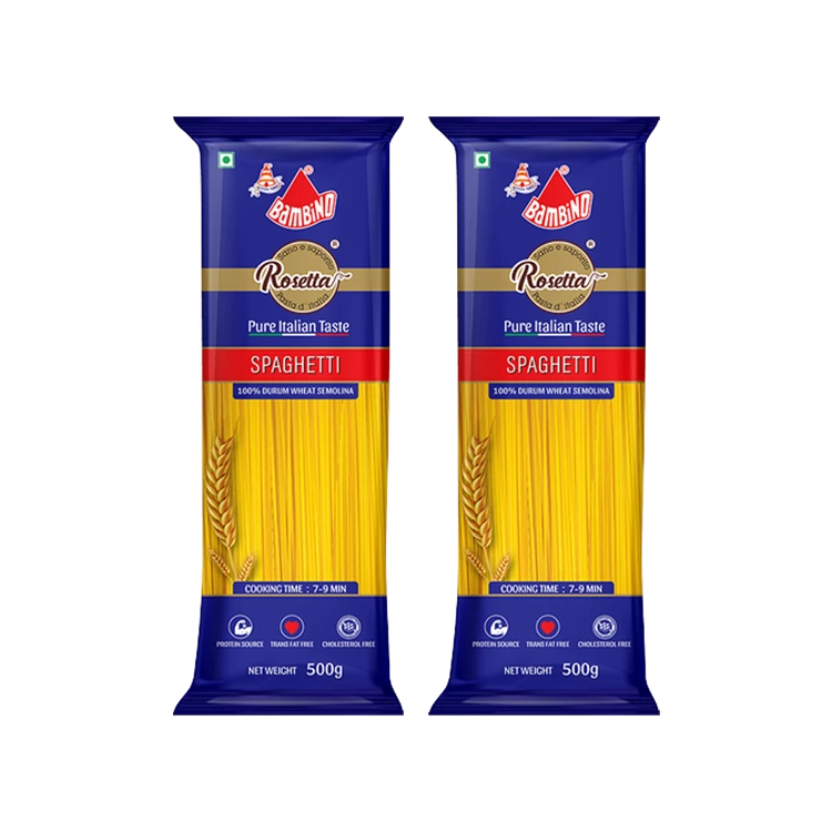 Bambino Rosetta Premium Pasta Spaghetti - Pack of 2