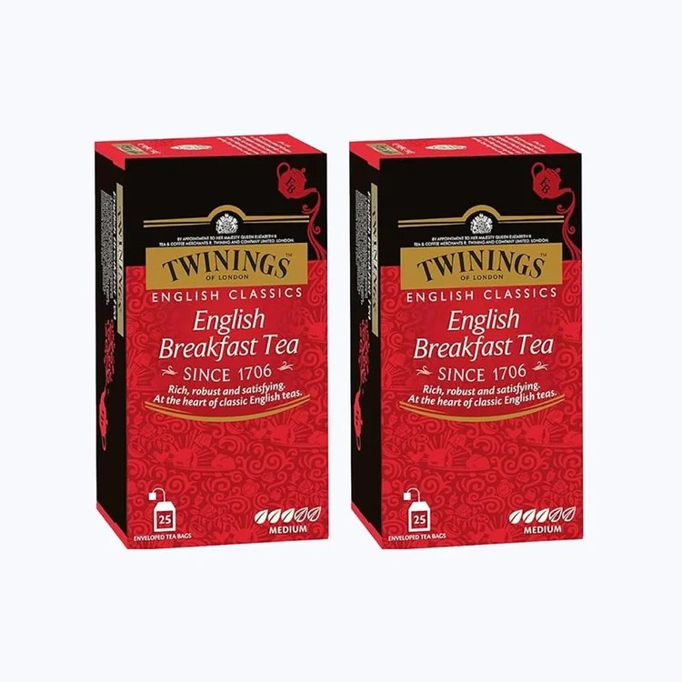 Twinings English Breakfast Tea Bags - Pack of 2