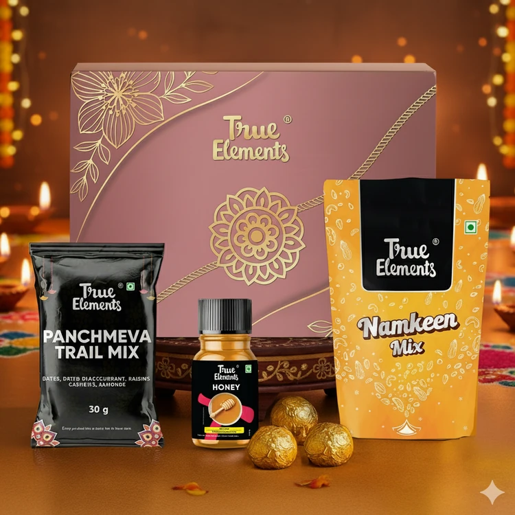 True Elements Luxury Munchies Dry Fruits Diwali Gift Hamper