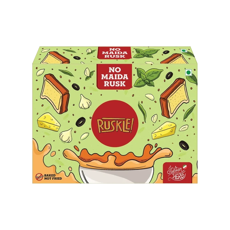 Ruskle Italian Herb Flavoured Rusk
