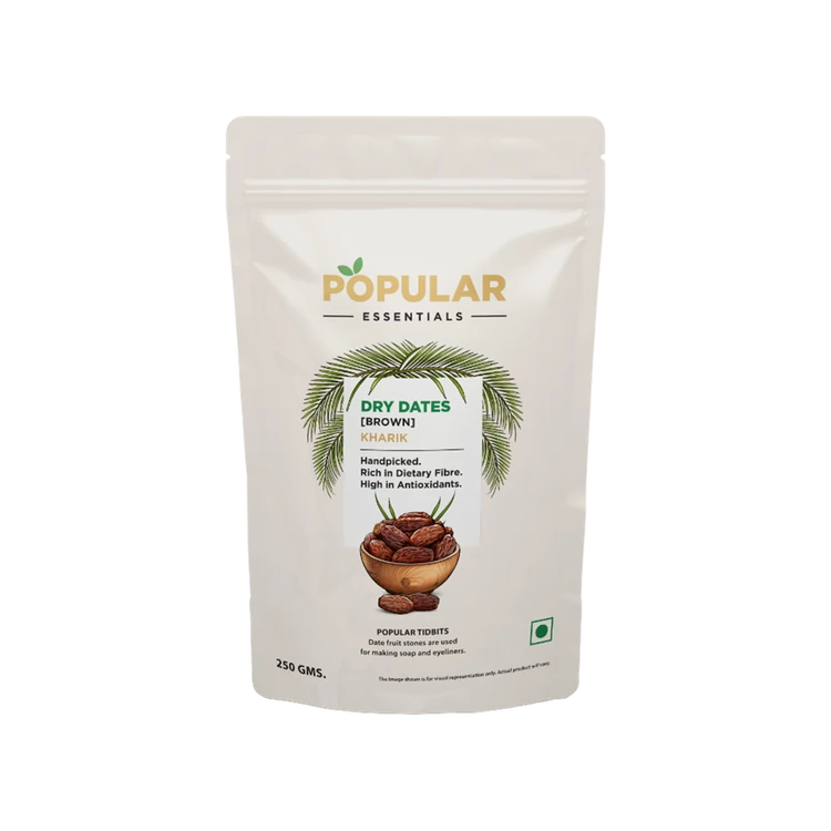 Popular Essentials Dried Dates /Kharik (Ona Kharjura)