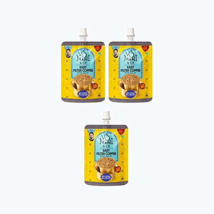 VS Mani & Co. Easy Filter Coffee Decoction - Pack of 3