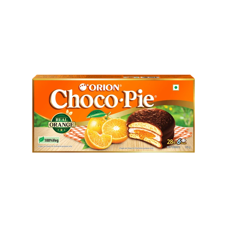 Orion Orange Choco Pie