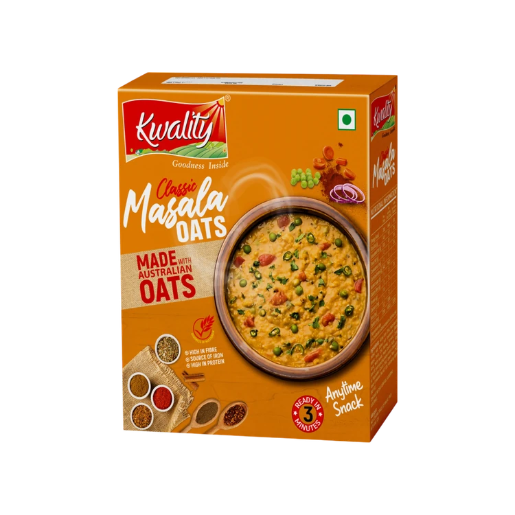 Kwality Classic Masala Flavoured Oats