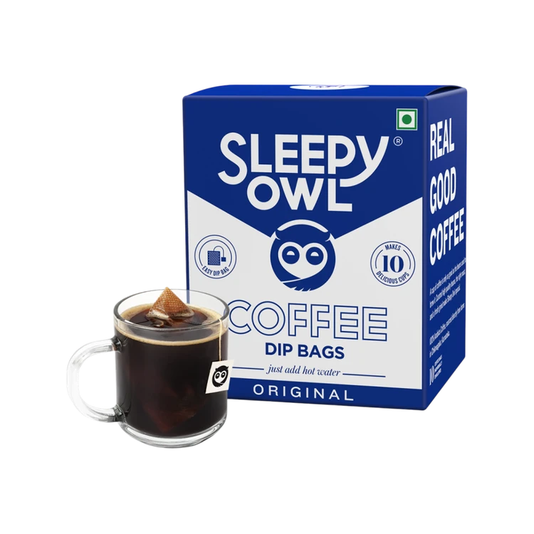 Sleepy Owl Original Hot Brew Coffee Bags
