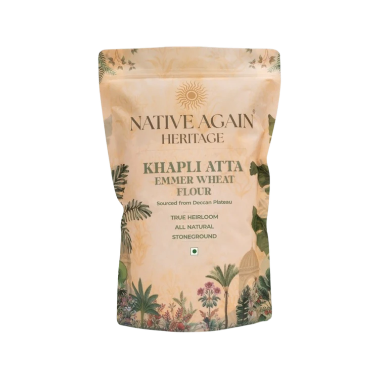 Native Again Heritage Khapli Wheat Atta