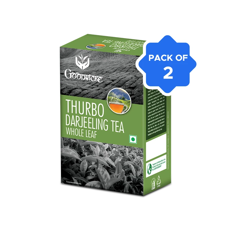 Goodricke Thurbo Darjeeling Tea Whole Leaf - Pack of 2