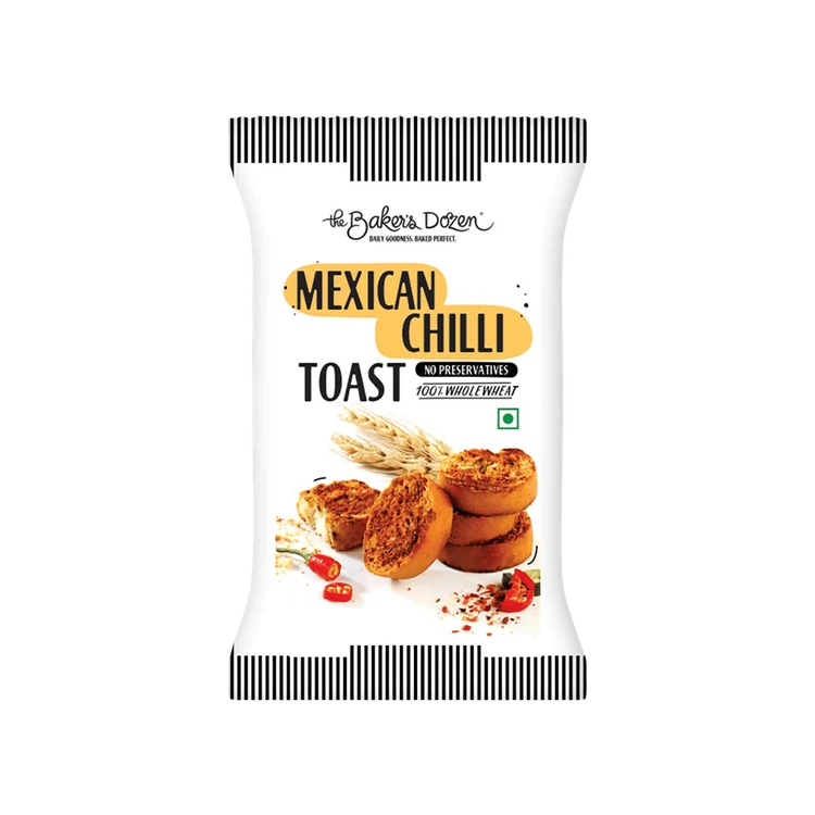 The Baker's Dozen 100% Wholewheat Mexican Chilli Toast