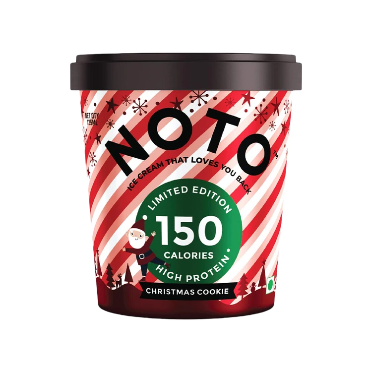 Noto Christmas Cookie Ice Cream Cup