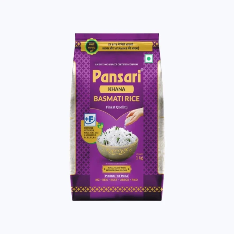 Pansari Khana Pulao Super Basmati Rice (Extra Long Grain) (Basmati Akki)