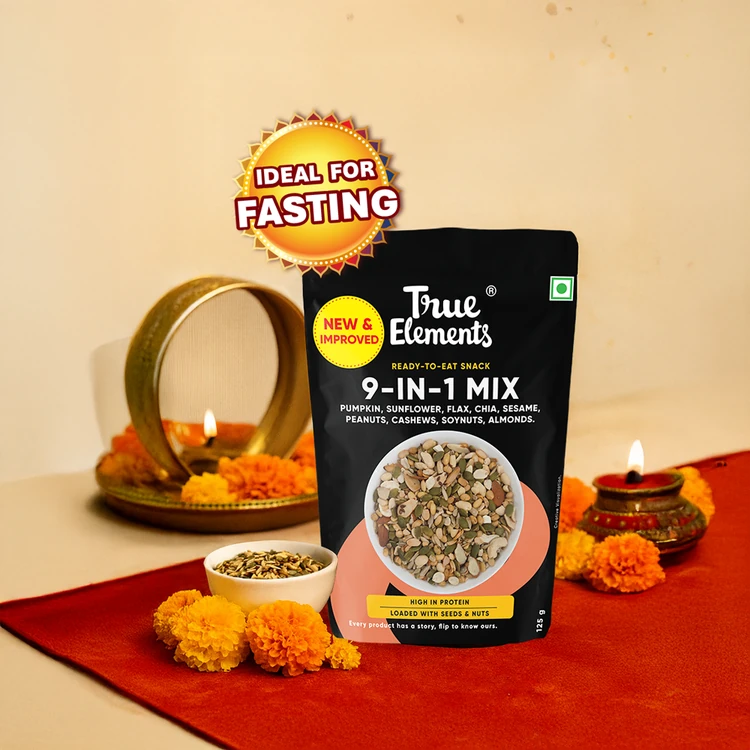 True Elements 9-In-1 Trail Mix, Seeds & Dry Fruits