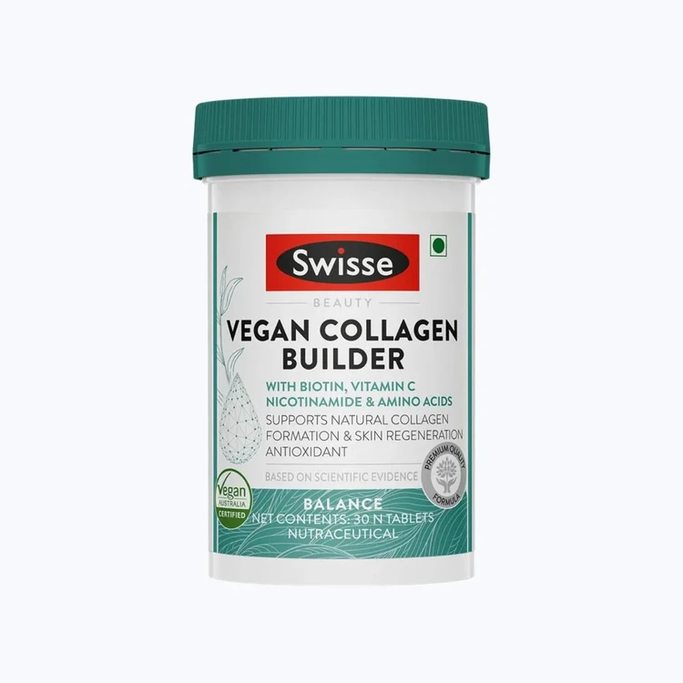 Swisse Vegan Collagen Builder with Biotin & Vitamin C