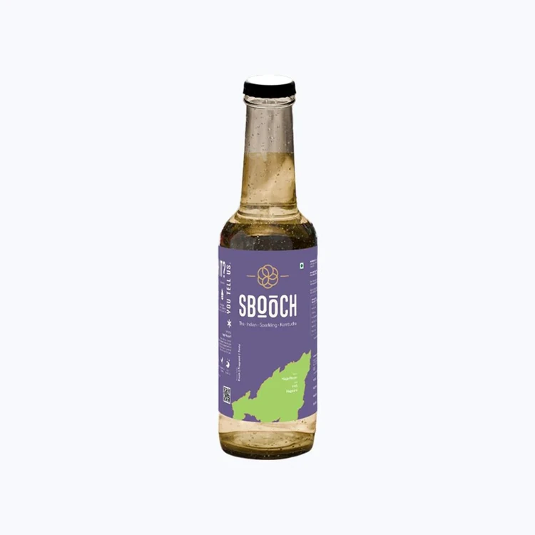 Sbooch Naga Pepper Indian Sparkling Kombucha