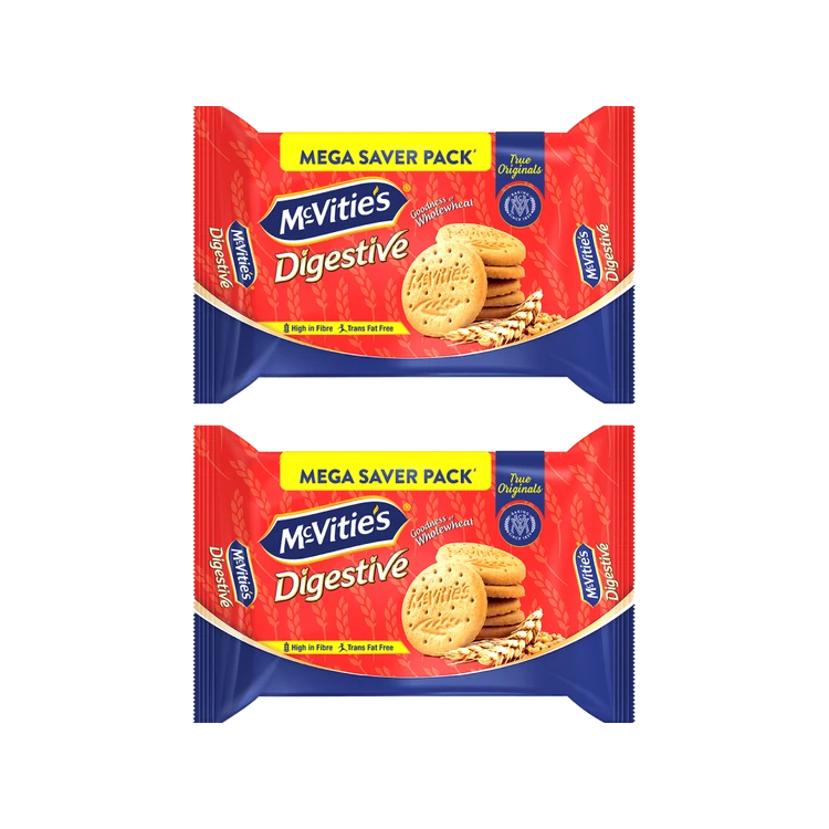 McVitie's Digestive High Fibre Biscuit - Pack of 2