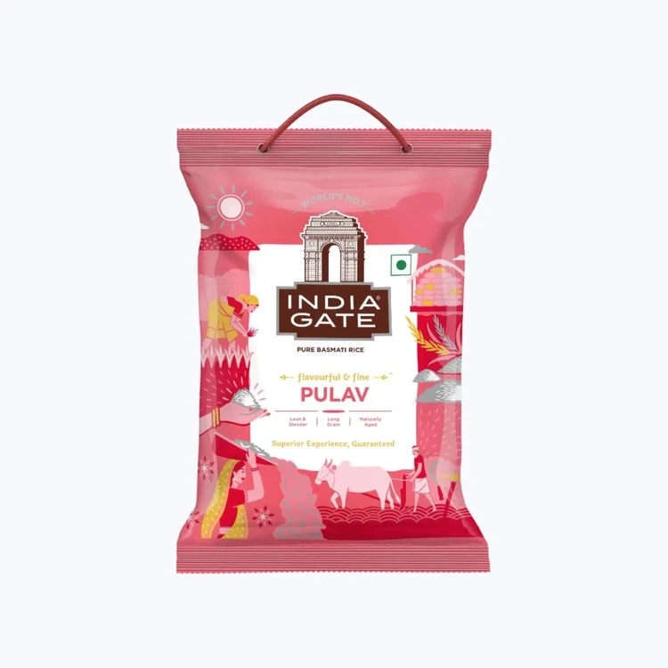 India Gate Pulav Pure Basmati Rice (Long Grain) (Basmati Akki)
