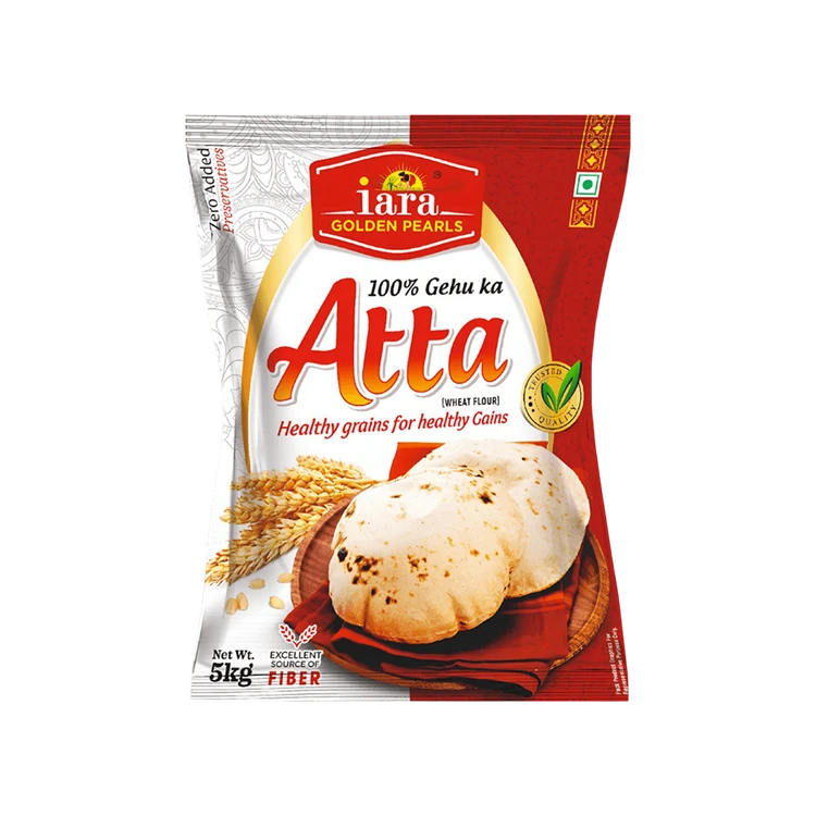 IARA Golden Pearls 100% Whole Wheat Atta