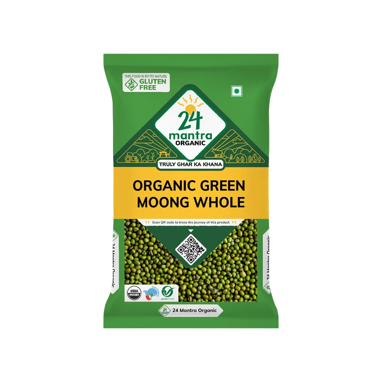 24 Mantra Organic Moong Sabut