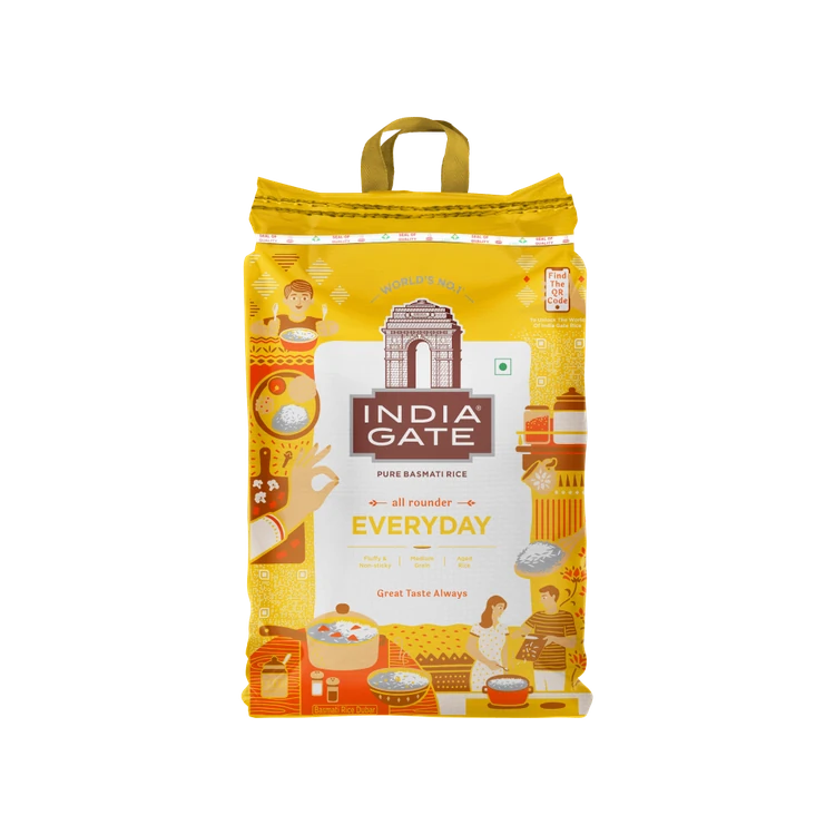 India Gate Everyday Pure Basmati Rice (Medium Grain) (Basmati Akki)