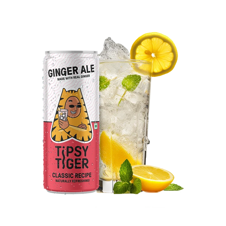 Tipsy Tiger Ginger Ale (Real Ginger)