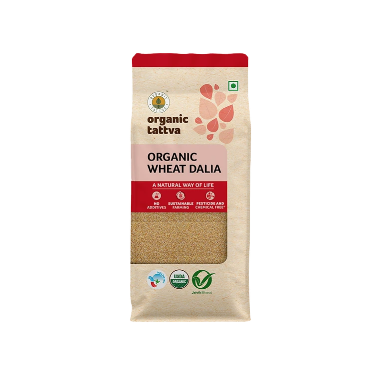 Organic Tattva Wheat Organic Daliya