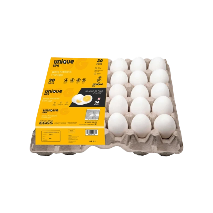 Unique Life White Eggs