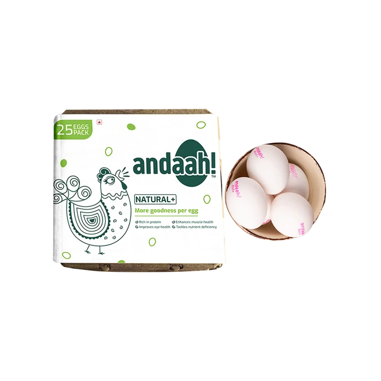 Andaah Natural+ White Protein Rich Eggs