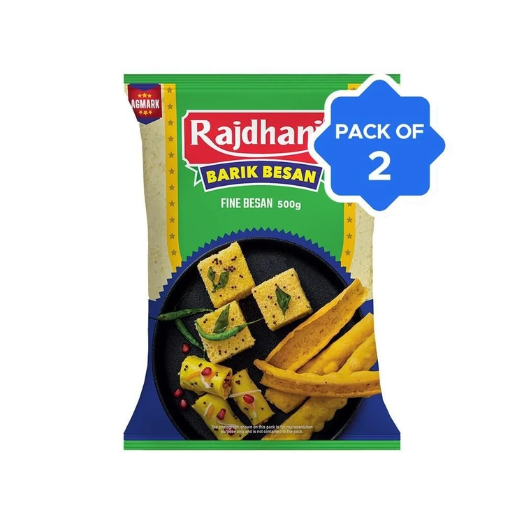 Rajdhani Barik Besan - Pack of 2