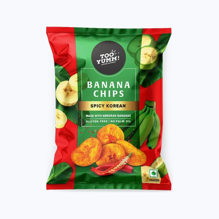 Too Yumm Spicy Korean Nendran Banana Chips