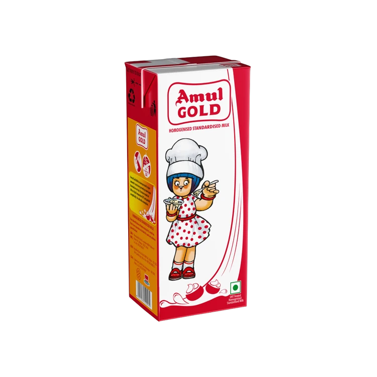 Amul Gold Homogenised Standardised Milk