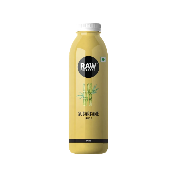 Raw Pressery Sugarcane Juice