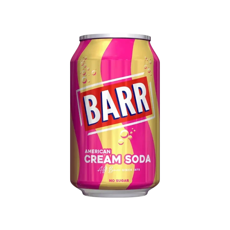 Barr American Cream Soda Flavour Soft Drink