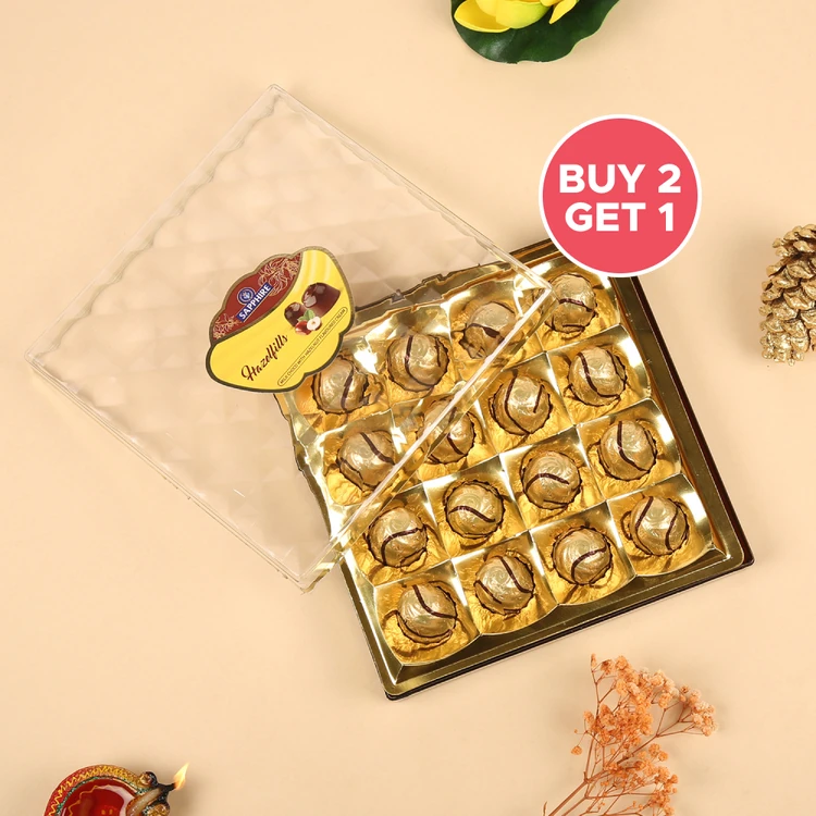 Sapphire Hazelfills Chocolate Gift Pack - Buy 2 Get 1 Free